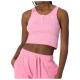 Champion Γυναικεία αμάνικη μπλούζα Crop Top